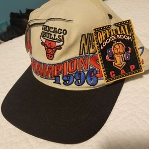 Chicago Bulls 1996 Locker Room Championship Hat